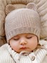 Шапка детская вязаная Amarobaby Pure Love Teddy, демисезонная, бежевый AB-OD22-PLTe16/03-38