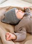 Шапка детская вязаная Amarobaby Pure Love Teddy, демисезонная, серый AB-OD22-PLTe16/11-38