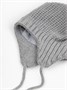 Шапка детская вязаная Amarobaby Pure Love Teddy, демисезонная, серый AB-OD22-PLTe16/11-38