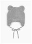 Шапка детская вязаная Amarobaby Pure Love Teddy, демисезонная, серый AB-OD22-PLTe16/11-38