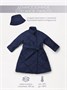 Пальто стёганое для девочек AmaroBaby TRENDY, синий AB-OD22-TRENDY29/20-116
