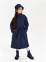 Пальто стёганое для девочек AmaroBaby TRENDY, синий AB-OD22-TRENDY29/20-116