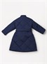 Пальто стёганое для девочек AmaroBaby TRENDY, синий AB-OD22-TRENDY29/20-116