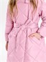 Пальто стёганое для девочек AmaroBaby TRENDY, розовый AB-OD22-TRENDY29/06-116