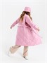 Пальто стёганое для девочек AmaroBaby TRENDY, розовый AB-OD22-TRENDY29/06-116