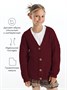 Кардиган детский Amarobaby KNIT, бордовый AB-OD21-KNIT19S/08-98