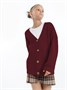 Кардиган детский Amarobaby KNIT, бордовый AB-OD21-KNIT19S/08-98