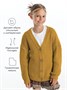 Кардиган детский Amarobaby KNIT, желтый AB-OD21-KNIT19S/04-98