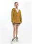 Кардиган детский Amarobaby KNIT, желтый AB-OD21-KNIT19S/04-98