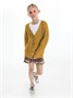 Кардиган детский Amarobaby KNIT, желтый AB-OD21-KNIT19S/04-98
