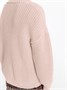Кардиган детский Amarobaby KNIT, бело-розовый AB-OD21-KNIT19S/00-98