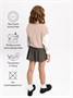 Жилет для девочки Amarobaby KNIT, бело-розовый AB-OD21-KNIT10S/00-122