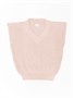Жилет для девочки Amarobaby KNIT, бело-розовый AB-OD21-KNIT10S/00-122