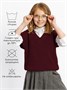 Жилет для девочки Amarobaby KNIT, бордовый AB-OD21-KNIT10S/08-122