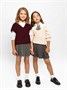 Жилет для девочки Amarobaby KNIT, бордовый AB-OD21-KNIT10S/08-122