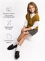 Жилет для девочки Amarobaby KNIT, желтый AB-OD21-KNIT10S/04-122