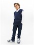 Жилет Amarobaby Pure Love School New, вязаный, синий AB-OD23-PLSN1001/20-122