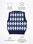 Жилет детский в ромбик Amarobaby KNIT Romb, синий/голубой AB-OD23-KNIT10R/2019-134