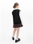 Жилет Amarobaby Pure Love School New, вязаный, черный AB-OD23-PLSN1001/09-122