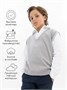 Жилет Amarobaby Pure Love School New, вязаный, серый AB-OD23-PLSN1001/11-122
