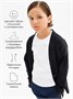Кардиган детский Amarobaby Study Hop, черный AB-OD23-SH19/09-134