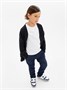Кардиган детский Amarobaby Study Hop, черный AB-OD23-SH19/09-134