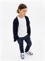 Кардиган детский Amarobaby Study Hop, синий AB-OD23-SH19/20-134