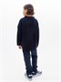 Кардиган детский Amarobaby Study Hop, синий AB-OD23-SH19/20-134