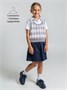 Жилет детский в ромбик Amarobaby KNIT Romb, серый/белый AB-OD23-KNIT10R/1100-134