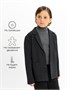 Пиджак трикотажный для мальчика Amarobaby Study Oxford, черный AB-OD23-SO3001/09-134