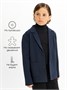 Пиджак трикотажный для мальчика Amarobaby Study Oxford, синий AB-OD23-SO3001/20-134
