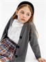 Кардиган детский Amarobaby Study Hop, серый AB-OD23-SH19/11-134
