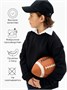 Свитшот детский Amarobaby Study Hip, черный AB-OD23-SH28/09-134