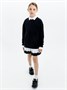 Свитшот детский Amarobaby Study Hip, черный AB-OD23-SH28/09-134