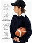 Свитшот детский Amarobaby Study Hip, синий AB-OD23-SH28/20-134