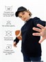 Свитшот детский Amarobaby Study Hip, синий AB-OD23-SH28/20-134