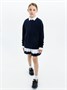 Свитшот детский Amarobaby Study Hip, синий AB-OD23-SH28/20-134