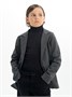 Пиджак трикотажный для мальчика Amarobaby Study Oxford, серый AB-OD23-SO3001/11-134