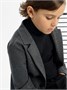 Пиджак трикотажный для мальчика Amarobaby Study Oxford, серый AB-OD23-SO3001/11-134