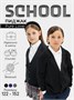 Пиджак Amarobaby Pure Love School, вязаный, черный AB-OD23-PLS30/09-122