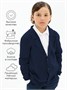 Пиджак Amarobaby Pure Love School, вязаный, синий AB-OD23-PLS30/20-122