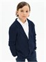 Пиджак Amarobaby Pure Love School, вязаный, синий AB-OD23-PLS30/20-122