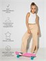 Штаны детские клеш с разрезами Amarobaby Style, бежевый AB-OD23-S6/03-122
