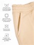 Штаны детские клеш с разрезами Amarobaby Style, бежевый AB-OD23-S6/03-122