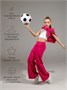 Штаны детские клеш с разрезами Amarobaby Style, розовый AB-OD23-S6/06-122