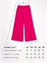 Штаны детские клеш с разрезами Amarobaby Style, розовый AB-OD23-S6/06-122