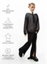 Штаны детские клеш с разрезами Amarobaby Style, черный AB-OD23-S6/09-122