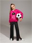 Штаны детские клеш с разрезами Amarobaby Style, черный AB-OD23-S6/09-122