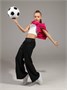 Штаны детские клеш с разрезами Amarobaby Style, черный AB-OD23-S6/09-122