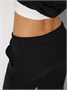 Штаны детские клеш с разрезами Amarobaby Style, черный AB-OD23-S6/09-122